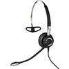 Jabra Biz 2400 II Quick Disconnect Cuffie Mono On-Ear, Cuffie leggere con Cancellazione del Rumore e cavo, HD Voice e Cuscinetti Morbidi, Per Telefoni Fissi