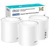 TP-Link Sistema Wi-Fi 6 Mesh Deco X60 AX5400 per tutta la casa, copertura fino a 7.100 piedi quadrati, CPU quad-core da 1 GHz, compatibile con Amazon Alexa, HomeShield Security, confezione da 3