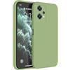 HAFFAN Custodia in Silicone TPU Compatibile con OnePlus Nord CE 2 Lite 5G (6.59 inches), Cover Case Protettiva per Cellulare - Verde Matcha