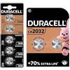 Duracell 7X Duracell Cr 2032 Lithium (1 Blister Da 2 Batterie + 1 Blister da 5 Batterie) 7 Pile