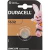 Duracell 1X Duracell 1632 Lithium (1 Blister Da 1 Batteria) 1 Pila