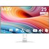 MSI PRO MP251W E2 Monitor da ufficio FHD da 24,5 - Pannello IPS 1920 x 1080, senza cornice su 4 lati, frequenza di aggiornamento 120 Hz, schermo accattivante, altoparlanti integrati, inclinazione
