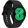 Samsung Galaxy Watch4 40mm Orologio Smartwatch, Monitoraggio Salute, Fitness Tracker, Batteria lunga durata, Bluetooth, Nero, 2021