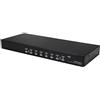 StarTech.com Kit Switch KVM USB montabile a rack 1U 8 porte con funzione OSD e cavi