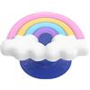 PopSockets Phone Grip con cavalletto espandibile, PopSockets per telefono, PopOut - Rainbow Fluff