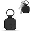SATECHI FindAll Localizzatore per Chiavi con Apple Find My, Ricarica Wireless, Avviso di Smarrimento con Suono Potente, Portachiavi GPS Localizzatore per iPhone, iPad, Mac - Nero