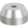 Dynavox ASP1 Puck singolo in alluminio, colore argento