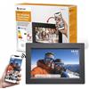 Denver Cornice Digitale 10 Pollici WiFi - Schermo IPS HD 1280x800 - Portafoto Digitale Frameo Denver per Foto e Video - Cornice Elettronica Touchscreen Smart - 16GB Memoria - Slot microSD - Nera
