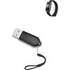 yystao (2 pezzi) Cavo di Ricarica Convertitore per Xiaomi Smart Band 10, Stabile Caricatore Magnetico Type-C Adattatore Compatibile con Xiaomi Smart Band 10