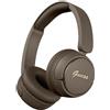 CG MOBILE Guess - Cuffie auricolari Bluetooth 5.3 con logo metallico (marrone)