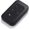Sxhlseller Hotspot WiFi Mobile 4G LTE per Viaggi, Router Portatile Ad Alta velocità da 300 Mbps, Supporta 10 Dispositivi, Slot per Schede SIM, L'indicatore Luminoso, Batteria da 2100
