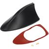 Partuto Copertura Dell'Antenna Pinna Di Squalo 1 Pz Segnale Tetto Aereo | Per Suv Camion Fuoristrada. Materiale ABS. Migliora Segnale. Dimensioni 17X7.7X7 Cm. Installazione Semplice Con Adesivo.