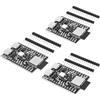 QIQIAZI Per modulo ESP32-C3, scheda di sviluppo ESP32-C3-1 Core, Mini ESP32-C3FN4 2.4G WiFi + Bluetooth 5.0 (LE) scheda di sviluppo con interfaccia Dual Type-C per Arduino (3 pezzi)