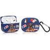LEWOTE Custodia in Silicone Compatibile con Airpods Pro e Pro 2 Funny Cute Cartoon 3D Case Cover (Astronaut Kids)