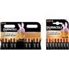 Duracell 16X Duracell AA + AAA Plus Power Boost (1 Blister Da 8 Batterie AA Fino al 150% di Durata Extra + 1 Blister Da 8 Batterie AAA Fino al 100% di Durata Extra) 16 Pile (LR6/MN1500 + LR03/MN2400)