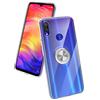 SORAKA Cover trasparente per Huawei P20 Lite con il supporto anello girevole 360 Custodia molle trasparente di TPU di adatto esile,compatibile con il supporto magnetico del telefono per automobile
