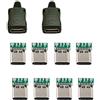 cablecc Connettore femmina femmina Cablecc 10 set 4 pin USB 2.0 tipo C tipo SMT con scheda PC e alloggiamento e 3,0 mm SR