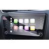 GAFAT Skod-a Octavia 3 MK3 5E RS 2017 2018 2019 8 Pellicola Protettiva in Vetro Temperato per Navigazione, Compatibile con Skoda Octavia 8 Infotainment System, Antiurto, 9H Anti-Graffio