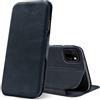 Verco Case per Huawei Y5p Custodia, Cover a Libro Pelle PU per Huawei Y5p Custodia Premio Booklet Protettiva, Blu