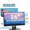 LAMA Proteggi Schermo Blocco Luce Blu da 24 Pollici, Filtro Schermo per Monitor Computer Universale (LxA: 531mm*298mm), Anti Luce Blu/Antiriflesso/Anti-UV/Protezione Occhi(24 16:9)
