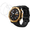 MEMELOKA Pellicola per Amazfit T-Rex 3 Pro 48mm, 3 Pezzi HD Antigraffio Pellicola Protettiva TPU Flessibile, Sensibile al Tatto e Senza Bolle con Cornice di Allineamento