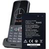 MUKUZI Batteria compatibile con telefoni Gigaset SL400, SL800 Pro, Premium 300, SL450, SL750Pro, SL610, SL780, SL390 telefono cellulare (ricambio per V30145-K1310-X445, X445)
