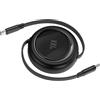 Homirty Cavo USB C, 100w Mini Retrattile Cavo Di Ricarica Rapida Da USB C A USB C,Cavo Ricarica Rapida Type C,Cavo USB C Ricarica Rapida,Pour Iphone 15 Series,Portable