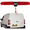 Dolphin Automotive Telecamera posteriore con luce freno per Citroen Berlingo e Peugeot Partner II 2008-2018 (solo fotocamera)