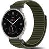 SeGinn 20mm Nylon Loop Cinturino per Amazfit Cheetah 2 Pro/Active 3 Premium | Leggero Morbido e Traspirante Cinturino di Ricambio Donne Uomo, Regolabile Cinturini per Amazfit T-Rex 3 Pro 44mm/GTS 4