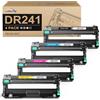 colorfly DR-241CL DR245CL Tamburo compatibile con Brother MFC-9130CW MFC-9140CDN MFC-9330CDW MFC-9340CDW DCP-9020CDW DCP-9015CDW HL-3140CW HL-3150CDW HL-3170CDW (4 Pacco)