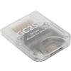 ASHATA GC2SD Premium Micro Adattatore per Scheda di Memoria per , Chiave SD Adattatore per Convertitore di Scheda di Memoria per per Console di Gioco GC, Plug And Play Adattatore per(Trasparente)
