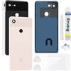 Enkeig Vetro Posteriore per Google Pixel 3 G013A, Rosa