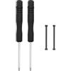 LT Easiyl 1set Kit Di Riparazione Perni Di Collegamento Aletta Cinturino Orologio Con 2x Aste Per Viti In Metallo 2x Cacciaviti Compatibili Con Garmin Fenix 7/7pro/6/6pro/5/5 Plus Nero