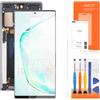 AGCUT Schermo di ricambio per Samsung Galaxy Note 10+ Plus 4G/5G N975F N975U Incell Display LCD Touch Assembly con kit (nero con cornice, senza impronte digitali