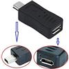 REY Adattatore convertitore Mini USB Maschio a Micro USB Femmina