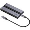 SMALLRIG 9 in 1 CFexpress Type A Card Reader Docking Station con USB3.2 (Gen 2) 10 Gbps, Lettori SD/TF/CFexpress Type A, Porte USB-A/USB-C/HDMI/Gigabit Ethernet, per iPhone per Mac - 4663