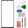 MovTEK Schermo in Vetro Anteriore di Ricambio +Oca Compatibile con Redmi Note 10 5G / Note 10T 5G / Poco M3 PRO 5G con Kit Attrezzi (No Tattile e Display LCD) -6.43