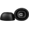 NovemFoal Cuscinetti di ricambio compatibili con auricolari Huawei FreeBuds Pro 5, in memory foam, con cancellazione del rumore, migliorato isolamento acustico, per FreeBuds Pro 5 (nero, L)