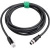 HangTon Connect HangTon Industrial Ethernet M12 8 Pin A-Code RJ45 Cat6 Cavo schermato per applicazioni di automazione della macchina fotografica Cognex Fieldbus