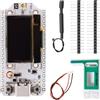QIQIAZI LoRa V3 per ESP-32 Display,QIQIAZI LoRa per ESP-32 Meshtastic Modulo WiFi + BLE con display OLED e antenna LoRa Case Enclosure Cover, IOT per ESP-32 USB C Modulo Dual-Core 240MHz 915MHz per Arduino