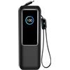 FTRONGRT Cover Compatibile con Anker Zolo 25000mAH 165W Banca di Potere, a Prova di Polvere, Anticaduta, Silicone Custodia Protettiva Compatibile con Anker Zolo 25000mAH 165W Power Bank. Nero