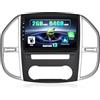 SIXWIN 2+64G Android 13 Autoradio per Mercedes Benz Vito 3 W447 (2014-2020) con CarPlay/Android Auto/Mirror Link, 10.1 Pollici HD Schermo Navigatore WiFi Bluetooth RDS FM USB+Telecamera