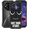 KJYFOANI Custodia per Doogee S118 Pro (6.58), Nero Ultra Sottile Morbido Silicone TPU Case, Anti-Graffio Antiurto Bumper Protettiva Cover per Doogee S118 Pro - DU06
