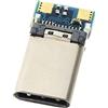 Cablecc FAI DA TE 24pin USB 3.1 Tipo C USB-C maschio Connettore SMT Tipo con scheda PC