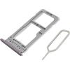 Eonpam Vassoio Carta SIM per (Samsung Galaxy S8) qualità Originale Porta Scheda SIM Ricambio Slot Scheda Memoria SD con Pin della Scheda SIM(Rosa)