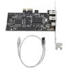 Bewinner Scheda Controller Firewire PCIe da 1X a 3 * 1394A, Scheda Riser PCIe da 1X a 3 Porte 1394A (2 X 6 Pin e 1 X 4 Pin), Scheda Firewire PCIe 1440x1080 800 Mbps per XP 7 8 10