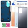 Eonpam Scocca Vetro Posteriore Sostituzione per Xiaomi Redmi Note 10 PRO Originale Back Cover Coperchio Copribatteria+Kit di Riparazione(Grigio)