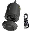 Nitecore BB Nano Soffiatore fotografico elettronico per fotocamera e obiettivo velocità del vento di 80Km/h, spazzola magnetica a sgancio rapido e filtro ad alta densità.