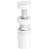 QUARKZMAN Supporto Per Scheda Grafica GPU, Supporto GPU Con Base Magnetica Regolabile In Altezza 27-50mm Per Scheda Video Desktop, Lega Di Alluminio Bianco