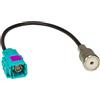 tomzz Audio 1500-014 Adattatore per antenna Fakra (F) accoppiamento alla presa ISO (F)